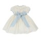 Diana Special Occasion Dress with Forget Me Not Hand Smocking
