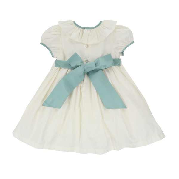 Diana Special Occasion Dress with Lily of the Valley Hand Smocking Diana Special Occasion Dress with Lily of the Valley Hand Smocking