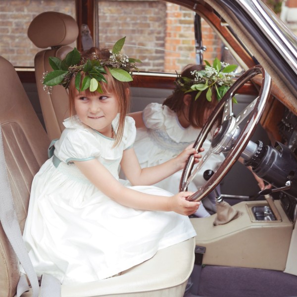 Diana Special Occasion Dress with Lily of the Valley Hand Smocking Diana Special Occasion Dress with Lily of the Valley Hand Smocking