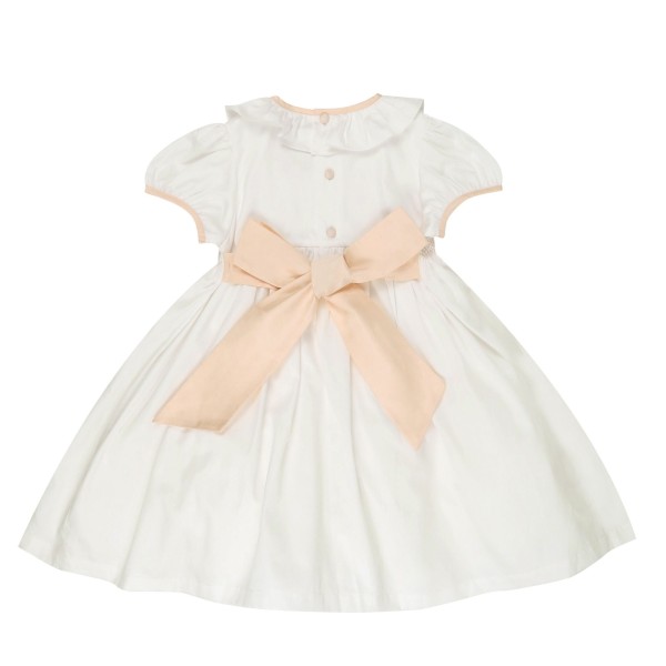 Diana Special Occasion Dress with Seashell Hand Smocking Diana Special Occasion Dress with Seashell Hand Smocking