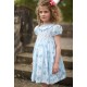 Katherine Johnson Dress Antoinette Stripe with Hint of Mischief Hand Smocking Katherine Johnson Dress Antoinette Stripe with Hint of Mischief Hand Smocking