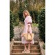 Ada Lovelace Dress Sugar and Spice Gingham with Ruby Hand Smocking