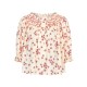Cleopatra Blouse Painted Petals with Blush Hand Smocking Edition 38