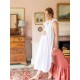 Mother Teresa Women's Nursing & Maternity Dress with Mermaid Tail Oyster Hand Smocking Mother Teresa Women's Nursing & Maternity Dress with Mermaid Tail Oyster Hand Smocking